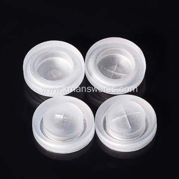 Customized silicon slit one way bottle cap valve